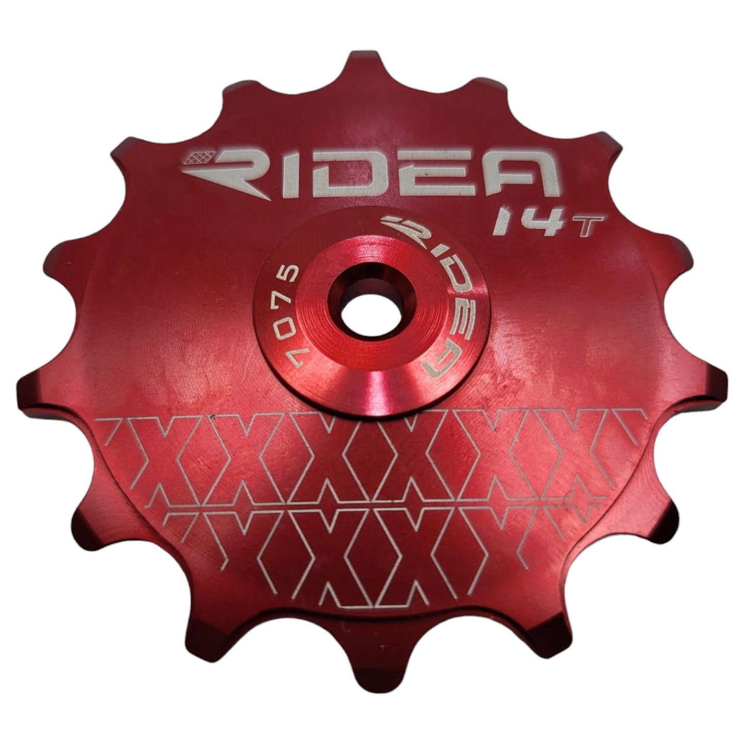 RIDEA 14T Pulley Steel Ball Bearing Closed Plate