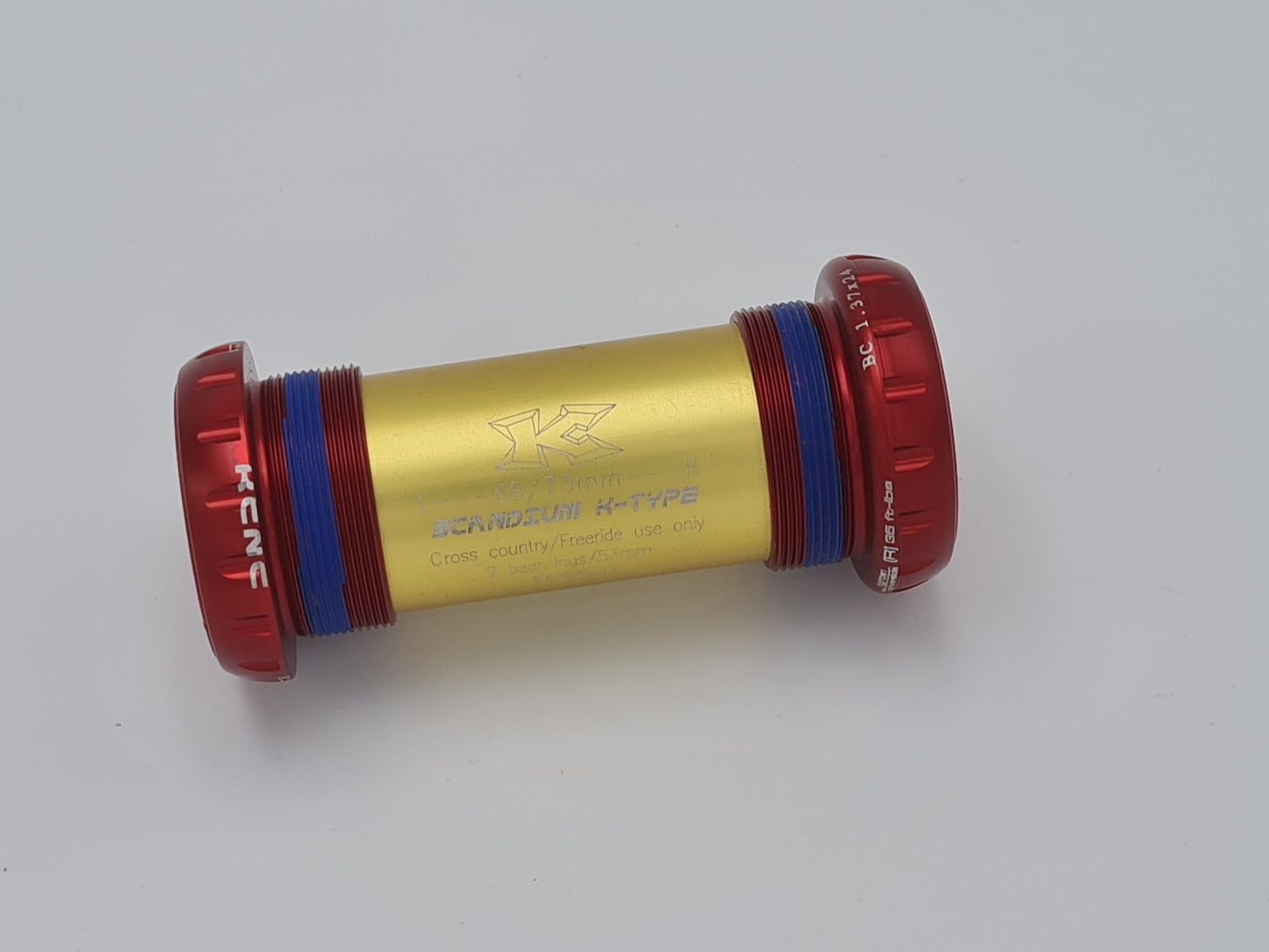 KCNC BSA 24 BOTTOM BRACKET SS BEARING 68/73MM