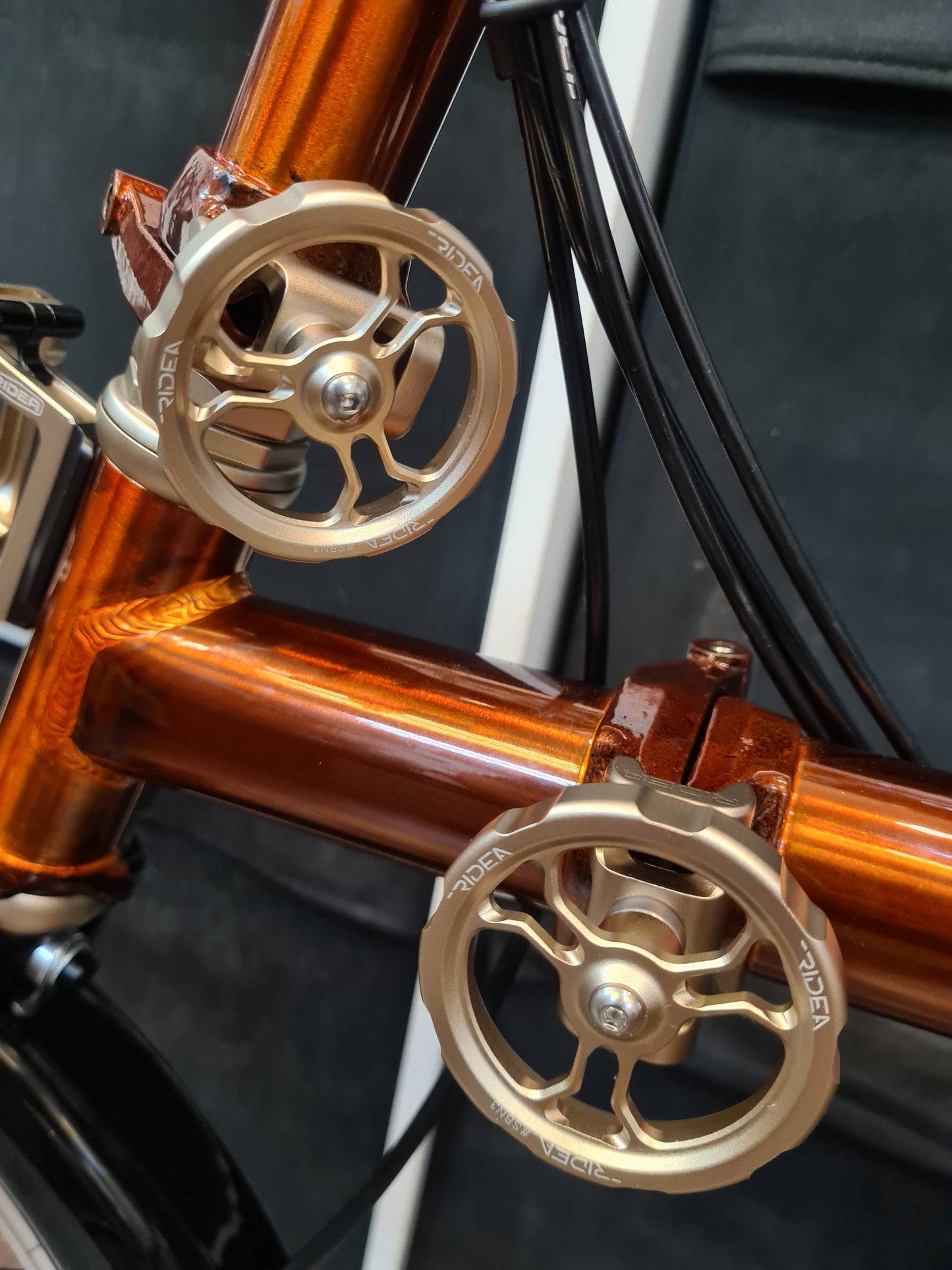 RIDEA Brompton Knob Hinge Clamp SS (LFSBN3S)