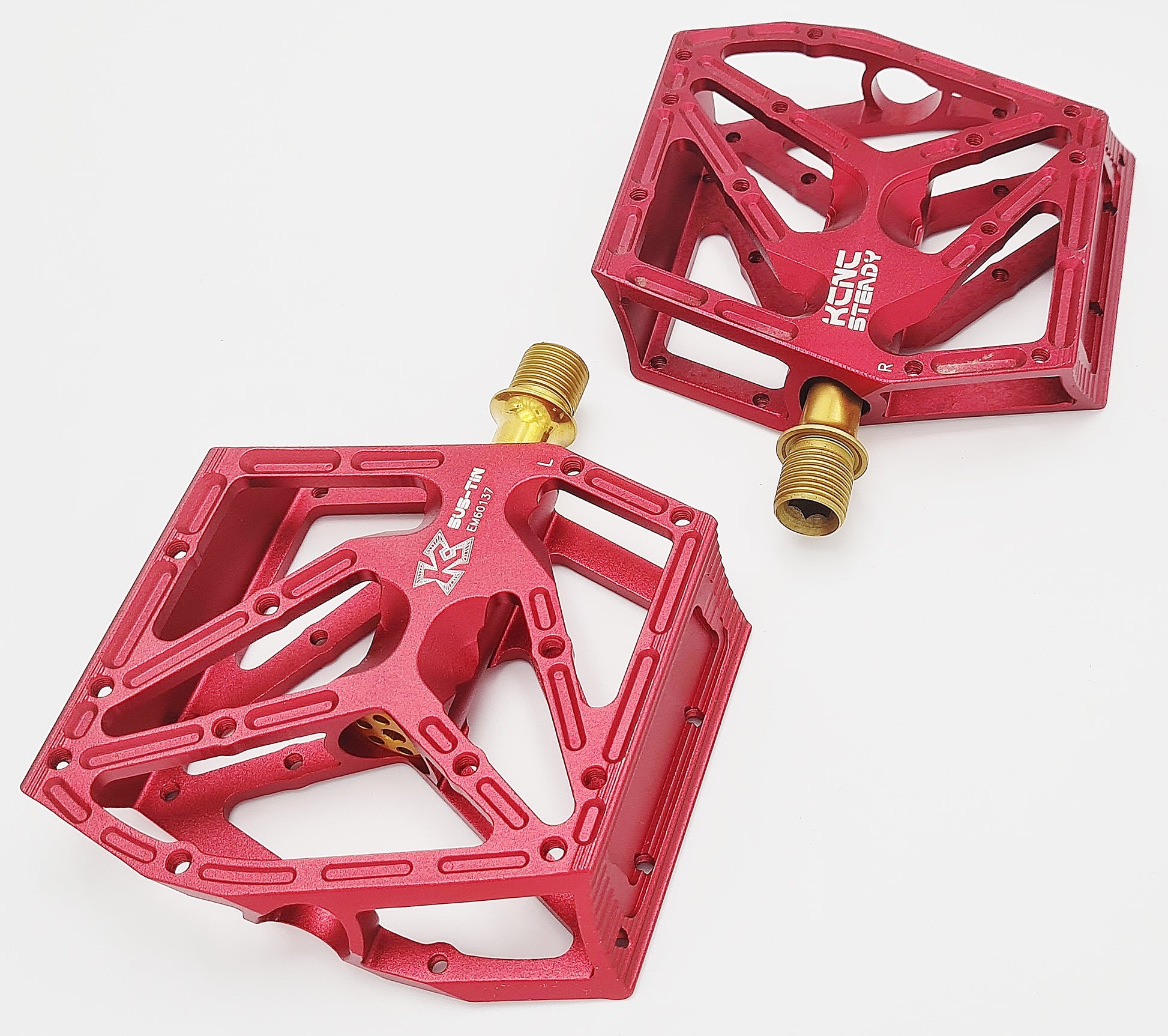 KCNC STEADY PLATFORM PEDAL SS-TIN SPINDLE