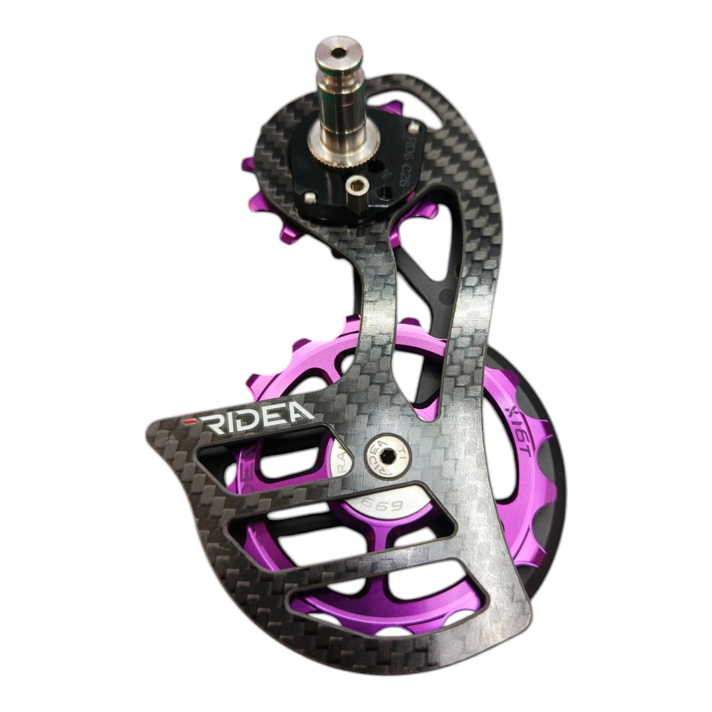 Ridea RD7C26 Oversized Pulley Wheel (OSPW) for SHIMANO R7100 rear derailleurs