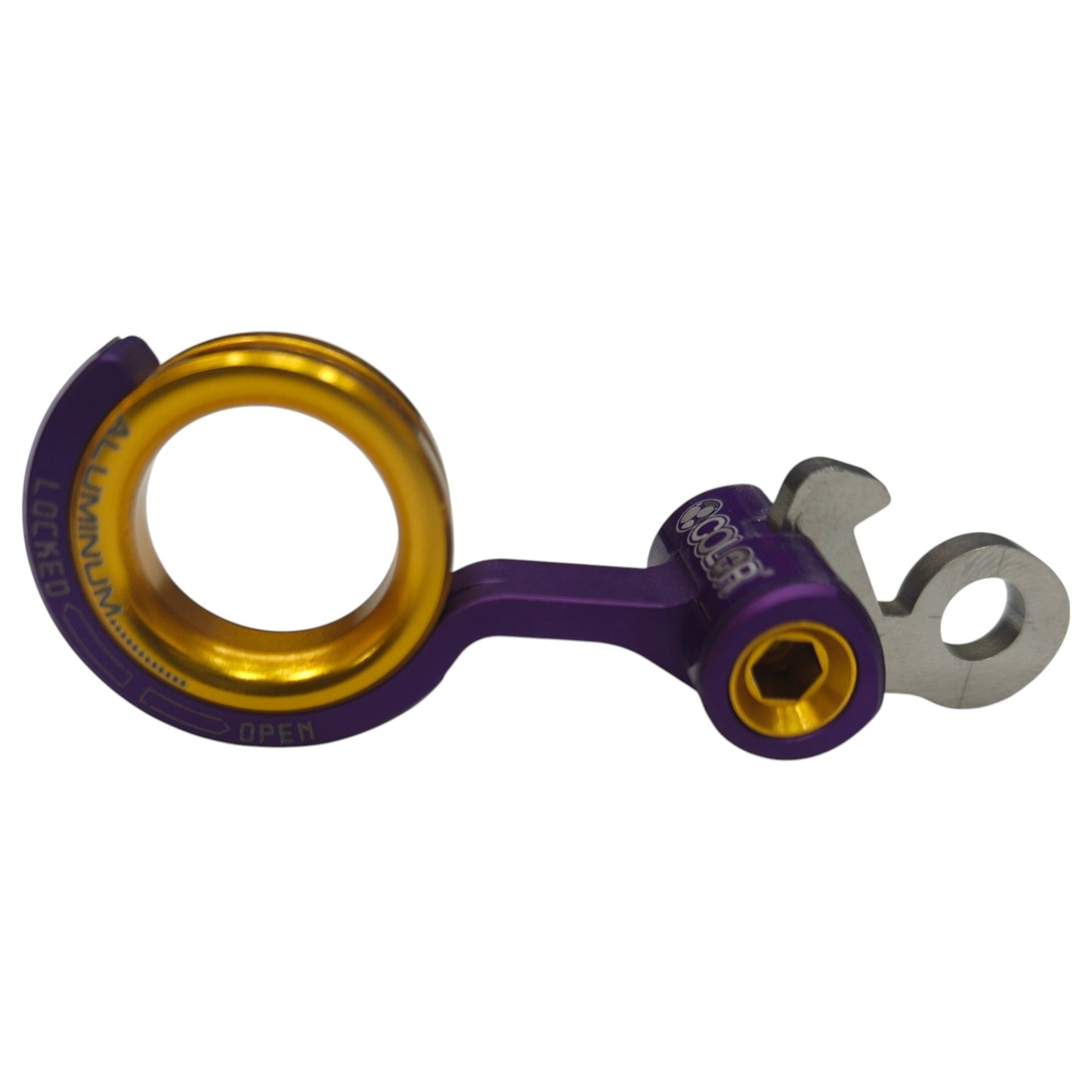 COLORPLUS Brompton Rear Triangle Frame Clip with Alu Ring