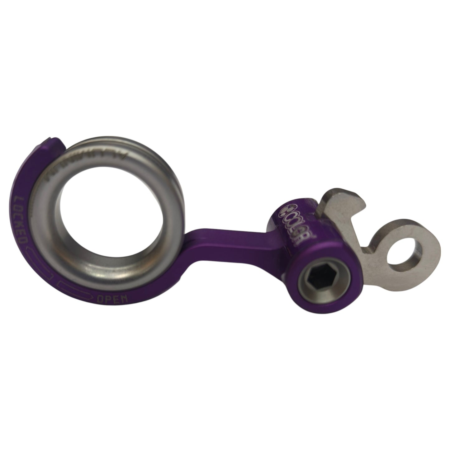COLORPLUS Brompton Rear Triangle Frame Clip with Alu Ring