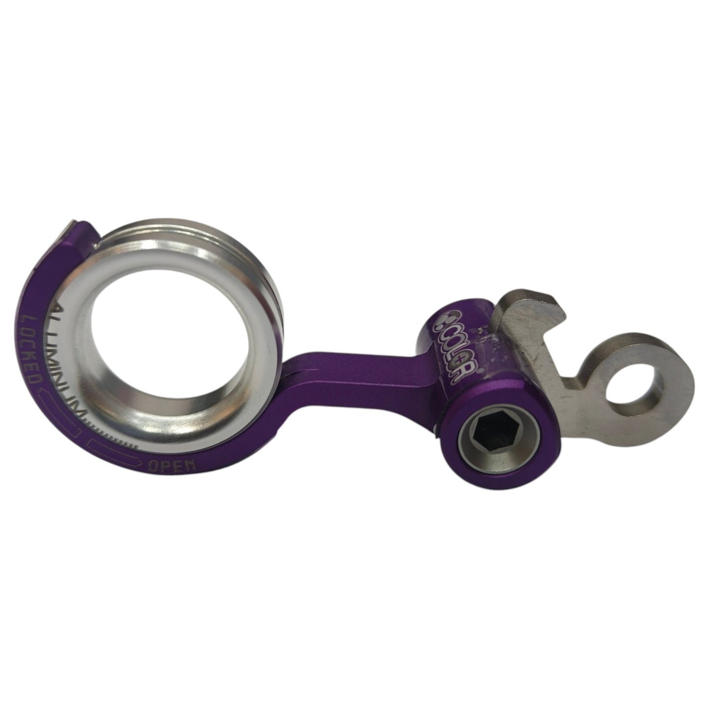 COLORPLUS Brompton Rear Triangle Frame Clip with Alu Ring