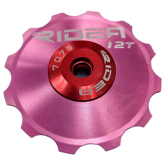 RIDEA 12T Pulley Full SS Bearing Closed Plate