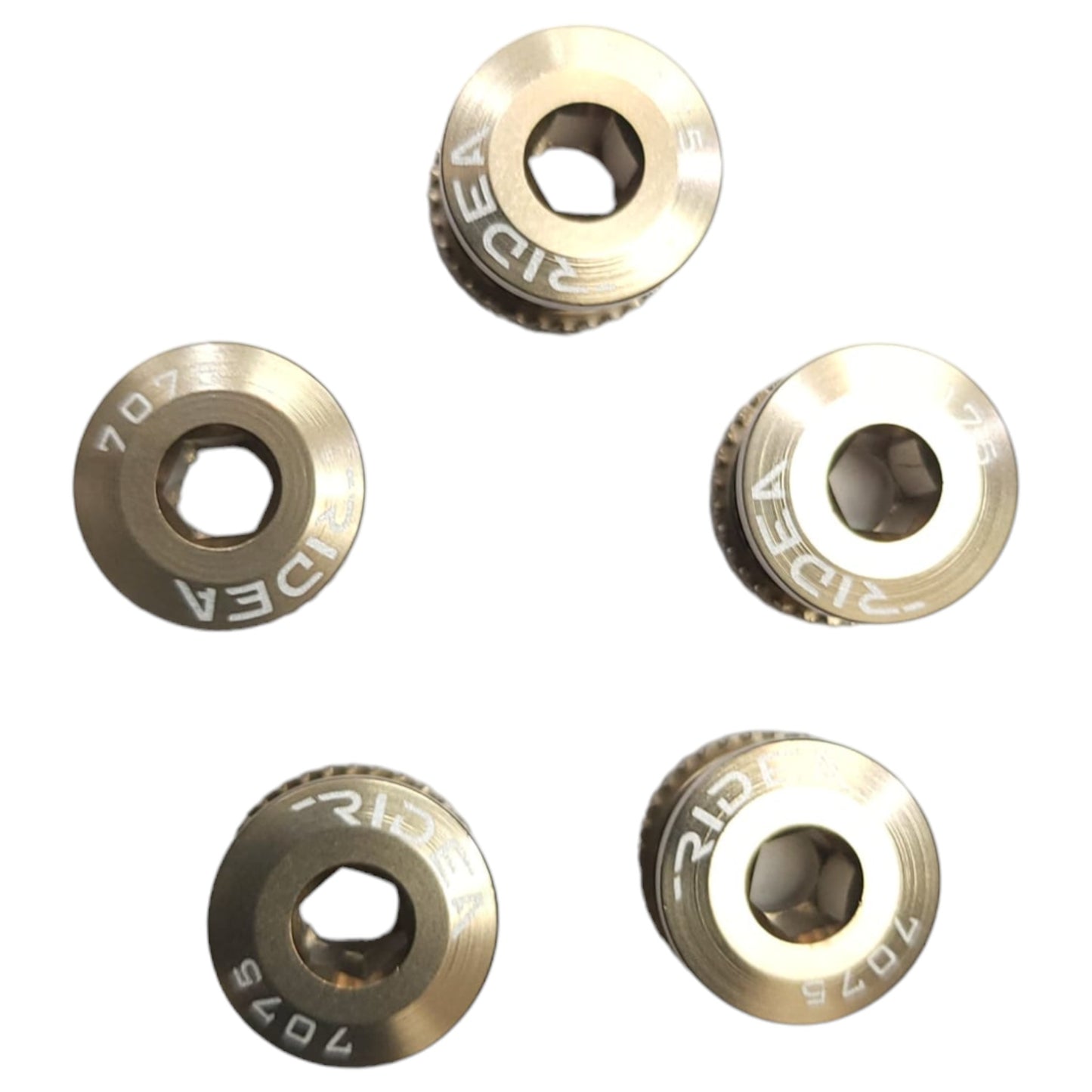 RIDEA Chain Ring Screw Set TQXG-5