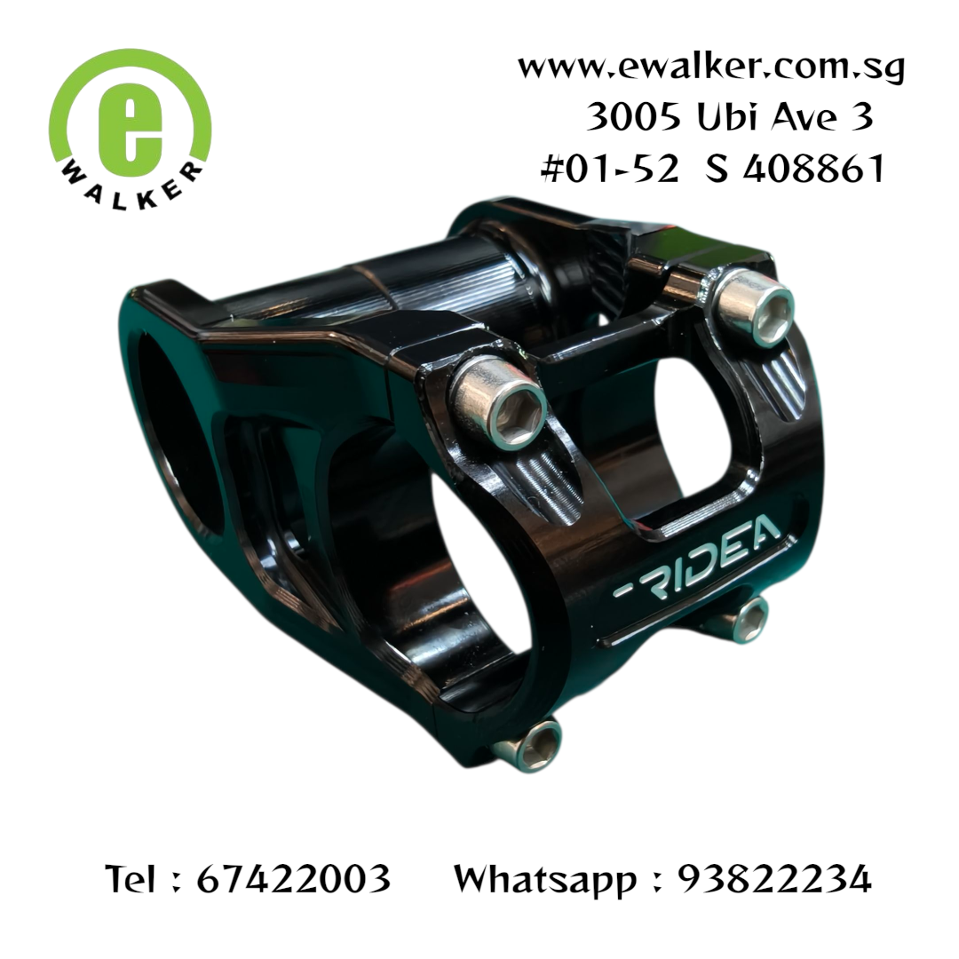 RIDEA Birdy3 Extendable Stem with titanium screws